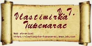 Vlastimirka Tupenarac vizit kartica